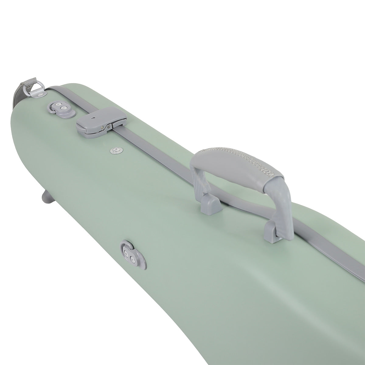 JML Carbon Fibre 1.5 Shaped Violin Case Garden Green 4/4