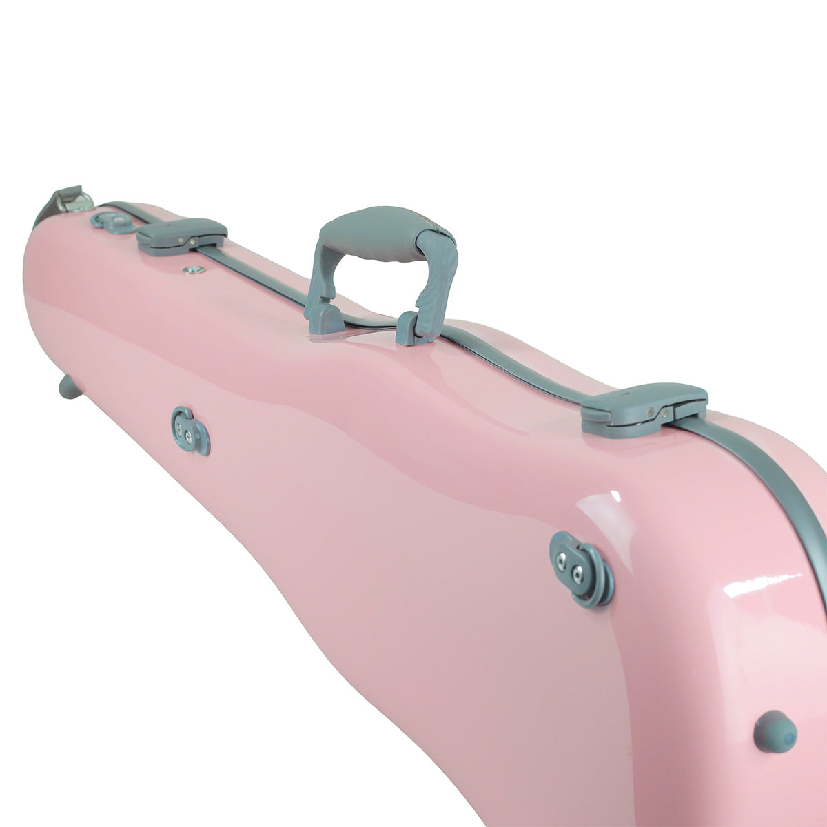 JML Carbon Fibre 1.5 Shaped Violin Case Sakura Pink 4/4