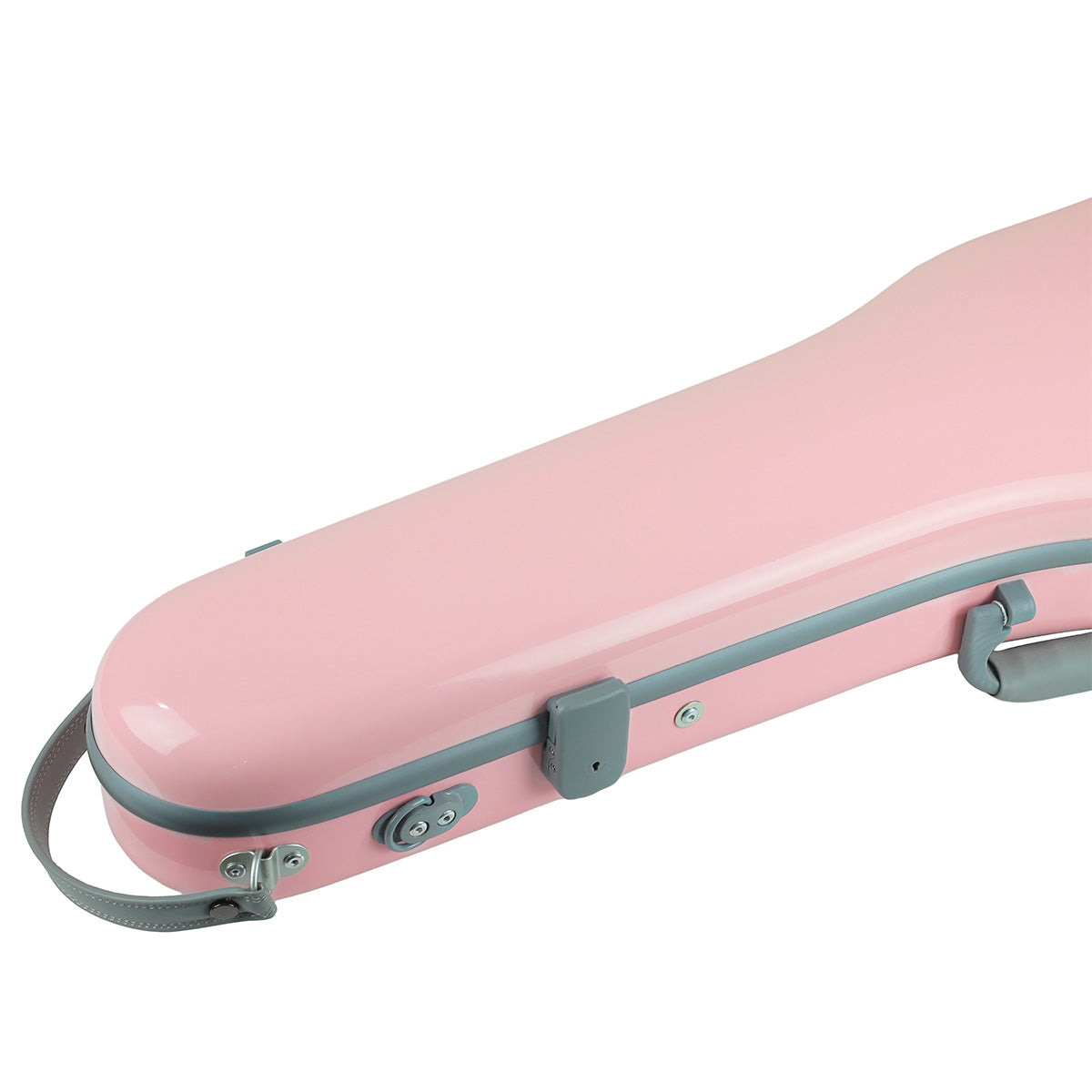 JML Carbon Fibre 1.5 Shaped Violin Case Sakura Pink 4/4