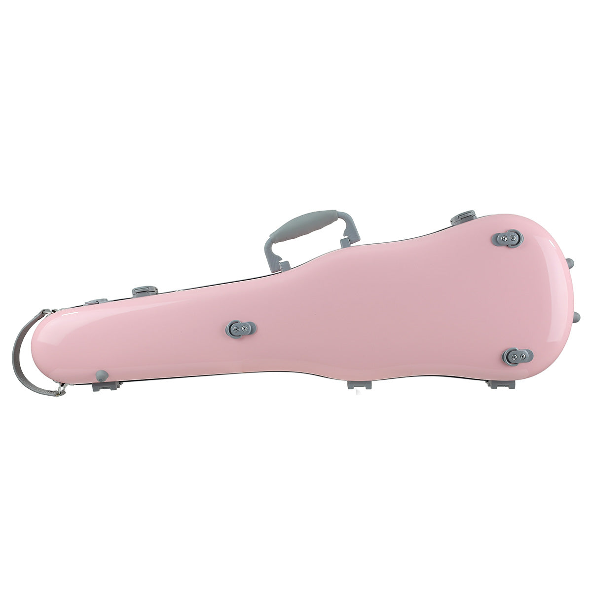 JML Carbon Fibre 1.5 Shaped Violin Case Sakura Pink 4/4