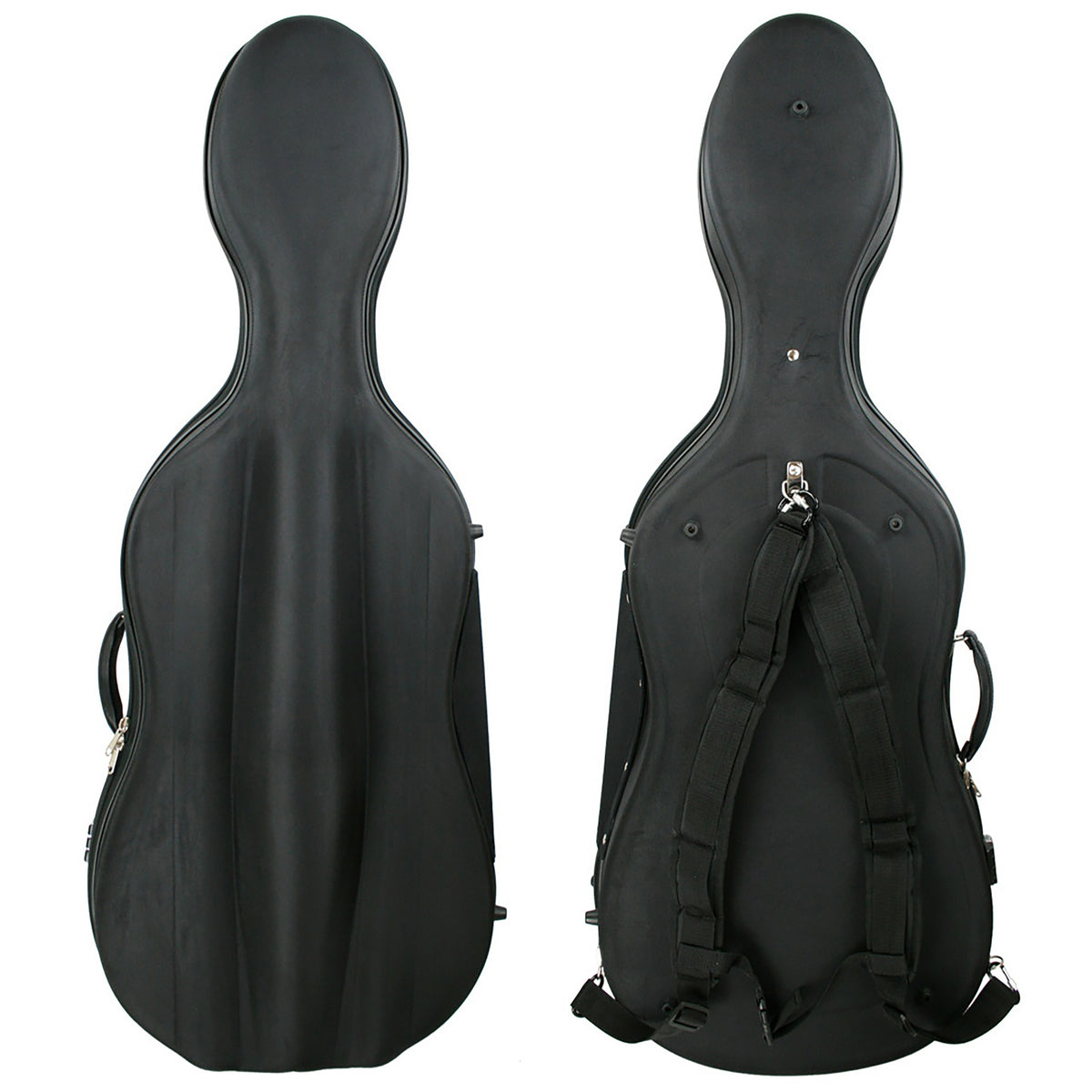 Kreisler #130 Beginner Cello Outfit with Larsen Aurora Strings and Pod Case 1/2 Half Size