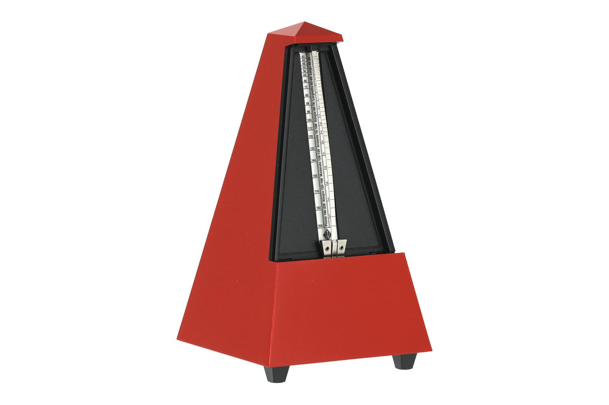 Wittner Pyramid Plastic Metronome Dark Red