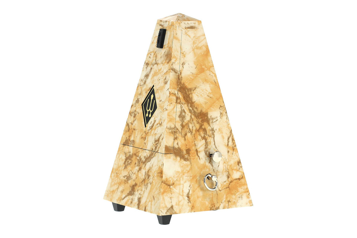 Wittner Pyramid Plastic Metronome with Bell Faux Marble
