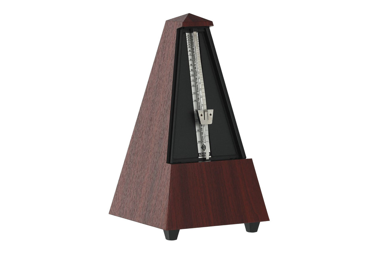 Wittner Pyramid Plastic Metronome Mahogany