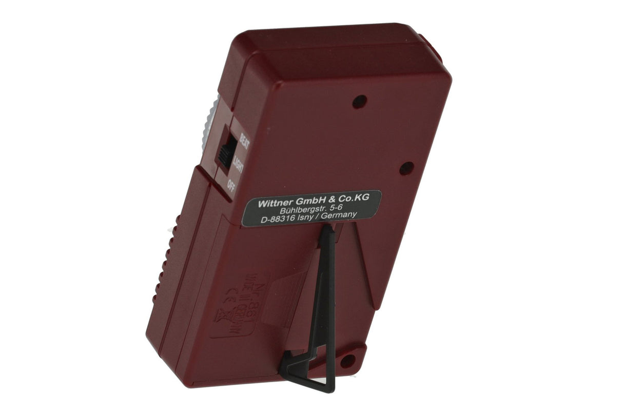 Wittner QM2 Metronome Ruby Red with Headphones