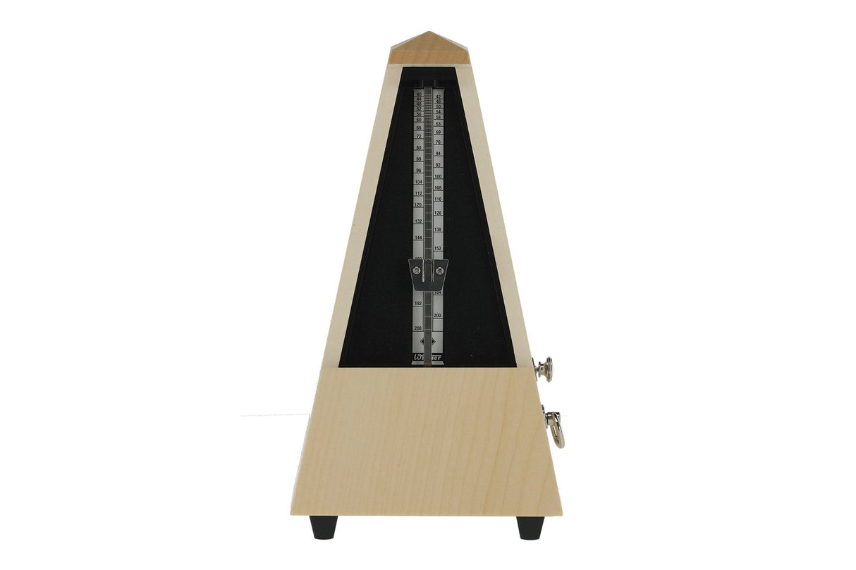 Wittner Wood Metronome with Bell Maple