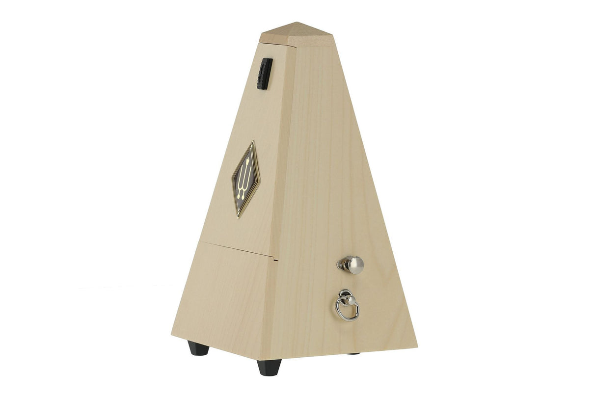 Wittner Wood Metronome with Bell Maple