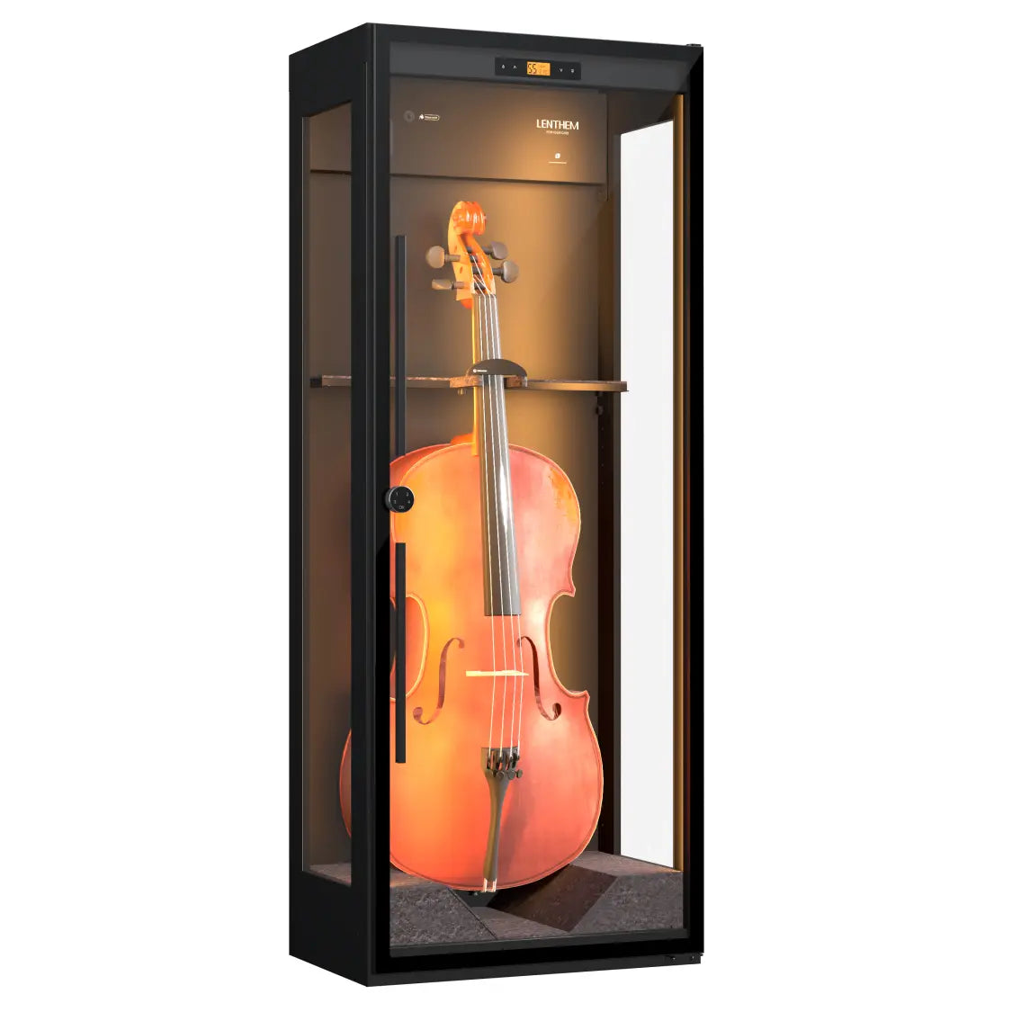 Lenthem CMI-355DT Humidity Control Cabinet for Cello Black
