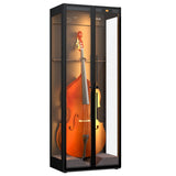 Lenthem CMI-925DT Humidity Control Cabinet for Double Bass Black