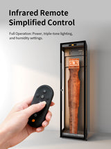 Lenthem CMI-345DT Humidity Control Cabinet for Guzheng Black