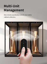 Lenthem CMI-1605DT Humidity Control Cabinet for Harp Black