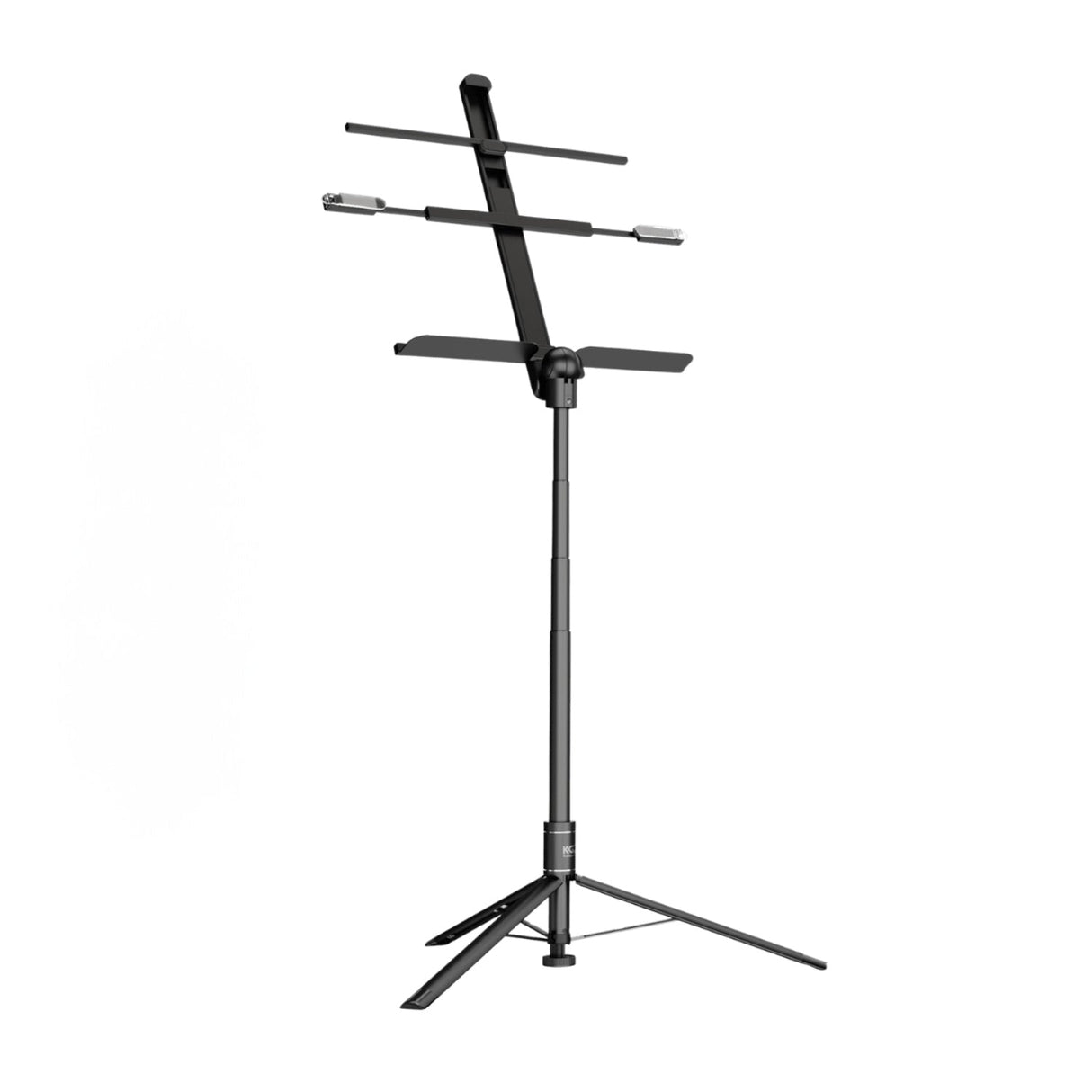 KraftGeek Capsule Music Stand Solo Gig Combo with Bag Black