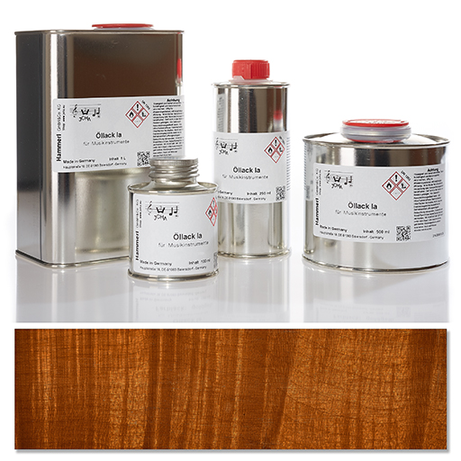 Hammerl Oil Colour Varnish Ia, Golden Brown, 100ml