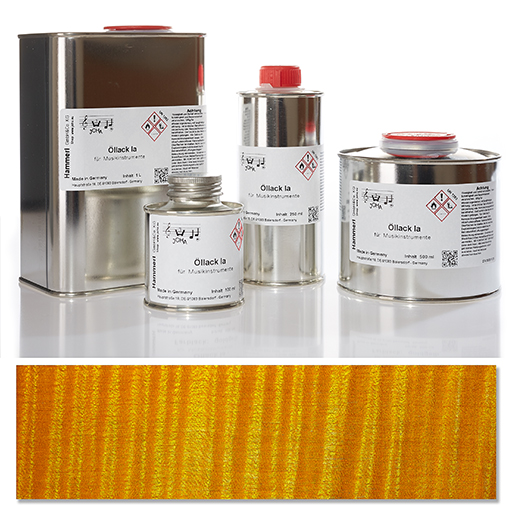 Hammerl Oil Colour Varnish Ia, Yellow, 1L