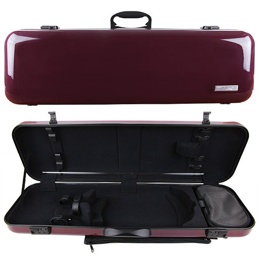 GEWA Air 2.1 Oblong Violin Case Purple Gloss