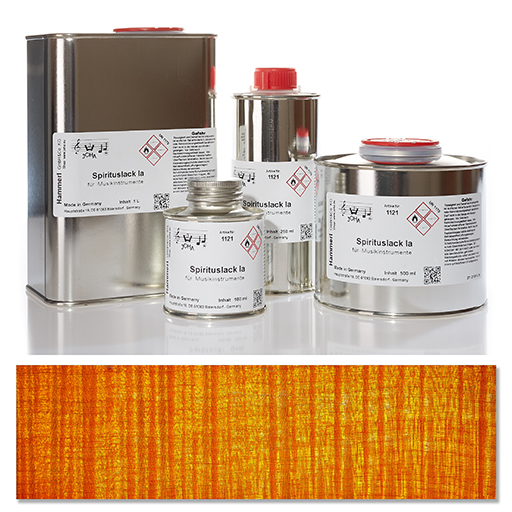 Hammerl Spirit Colour Varnish Ia, Golden Yellow, 100ml
