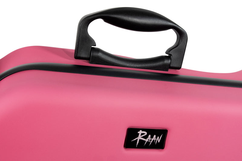 RAAN Shaped Violin Case Barbie Pink 4/4-3/4