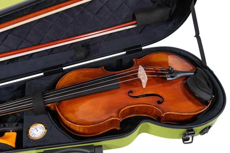 RAAN Shaped Violin Case Matcha Green 1/2-1/4