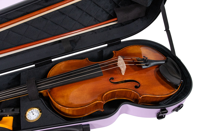 RAAN Shaped Violin Case Lilac 4/4-3/4