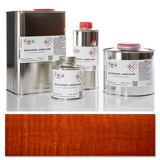 Hammerl Spirit Colour Varnish, Silky, 100ml, Golden Brown