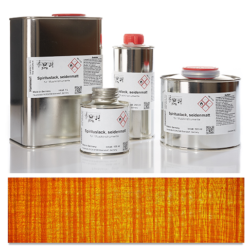 Hammerl Spirit Colour Varnish, Silky, 50ml, Golden Yellow