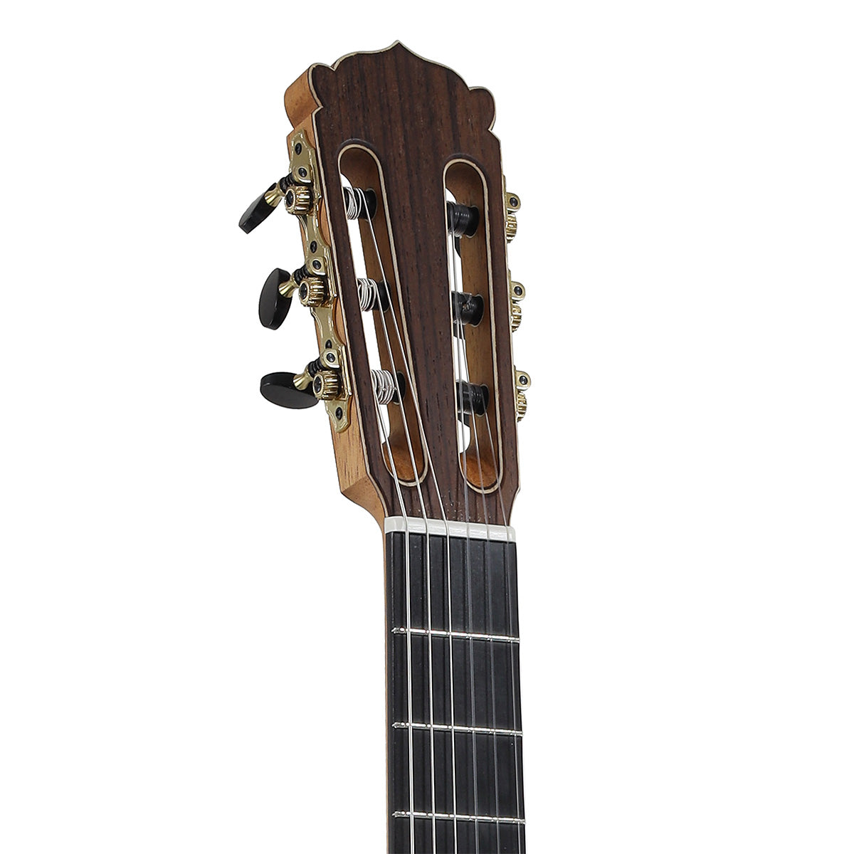 Hanika Natural PC (640 Scale) Concert Line Classical Guitar with Hiscox Case