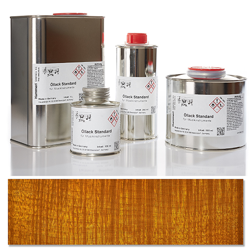 Hammerl Oil Colour Varnish Standard, Amber, 50ml