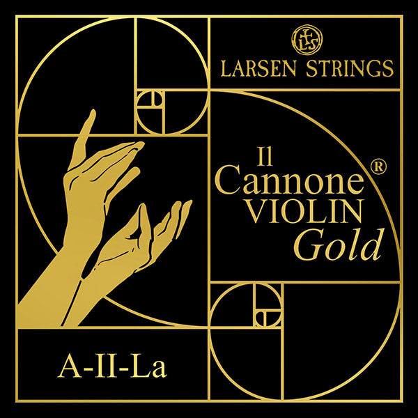 Larsen Il Cannone Gold Violin Strings