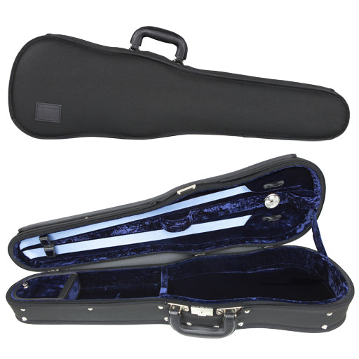 GEWA Liuteria Maestro Shaped Violin Case Black/Blue 3/4