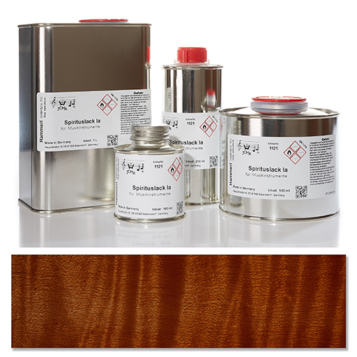 Hammerl Spirit Colour Varnish Ia, Red Brown, 100ml