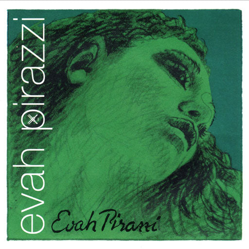 Pirastro Evah Pirazzi Green Violin, D, 1/2-3/4