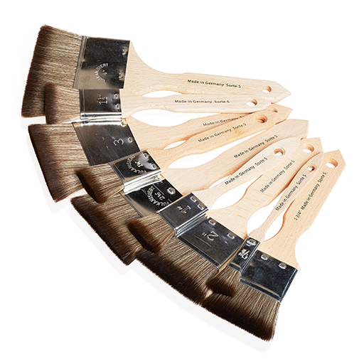 Hammerl Varnish Brush Type S, 1 Brush, 4"