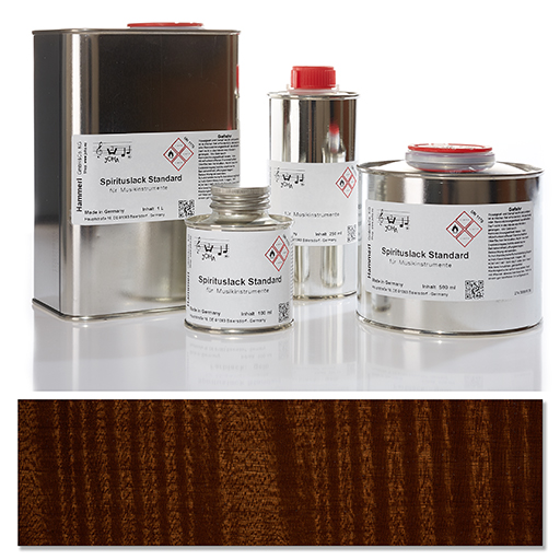 Hammerl Spirit Colour Varnish Standard, Dark Brown, 100ml