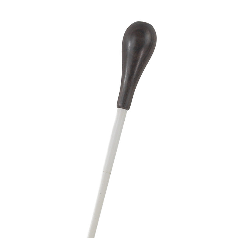 Takt White Conductors Baton with Pear-Shaped Ebony Handle and Parisian Eye 13"