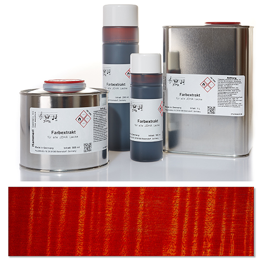 Hammerl Colour Extract, Red, 250ml