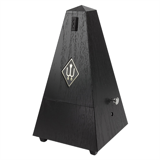 Wittner Plastic Metronome with Bell Black