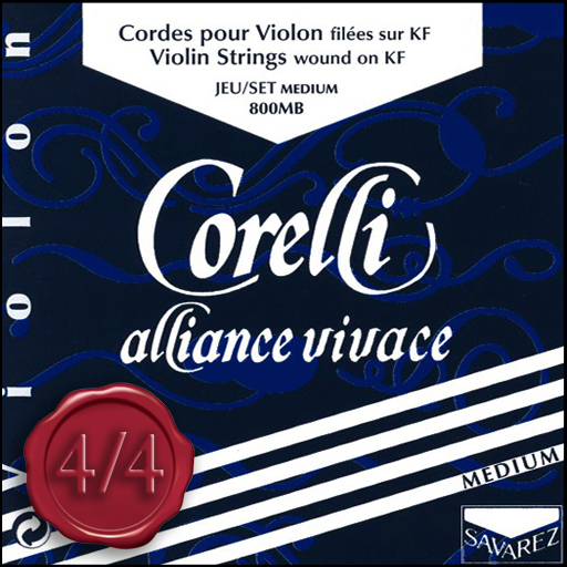Corelli Alliance Vivace Violin Strings