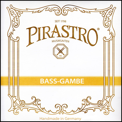 Pirastro Bass Gamba - A7 Gut/Silver 39