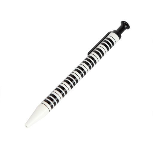 MECHANICAL PENCIL WHITE WITH BLACK KEYBOARD