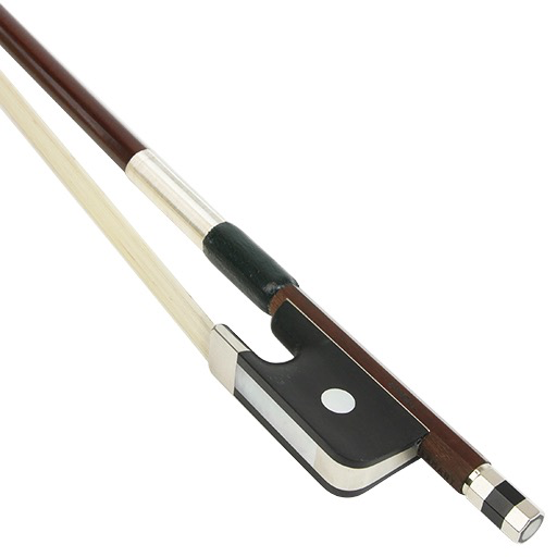 Knoll Nickel Mounted Cello Bow 3/4