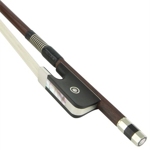 Knoll Nickel Mounted French Style Double Bass Bow