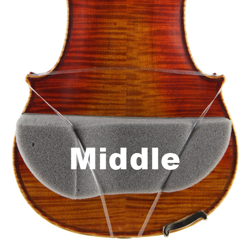PSR Plus Petite Perfect Shoulder Rest for Violin 1/4-1/8