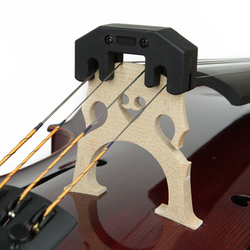 Artino Rubber Coated Metal Practice Cello Mute