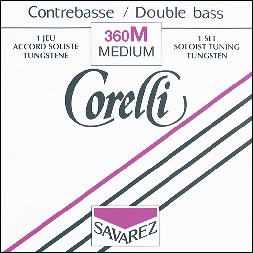 Corelli Solo Tungsten Double Bass Strings