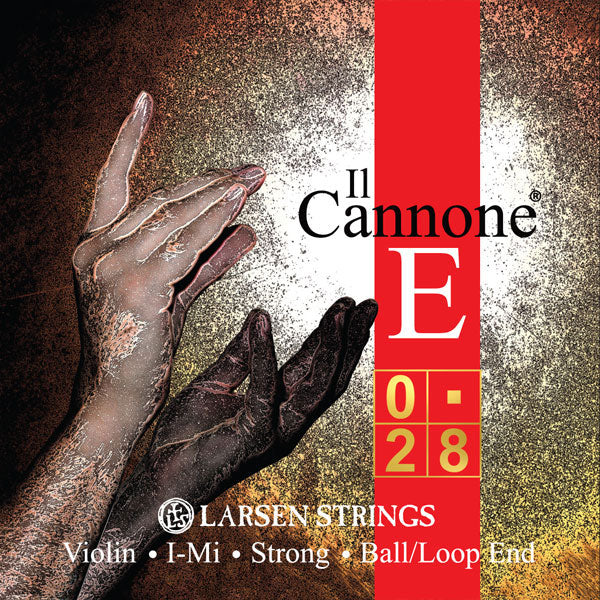 Larsen Il Cannone Violin, E (Strong 0.28/Ball), 4/4